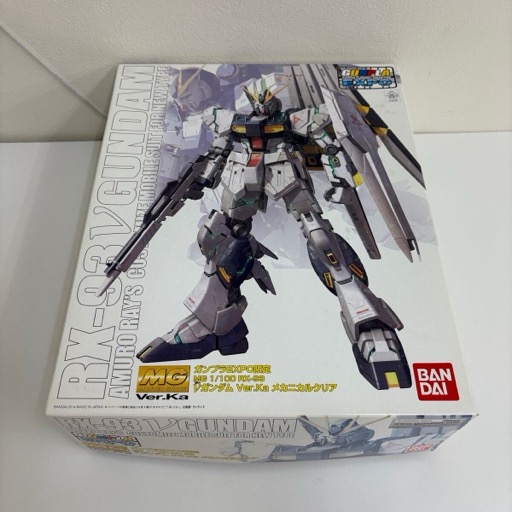 バンダイ MG RX-93 νガンダム Ver_Ka メカニカルクリア 1_100 EXPO限定