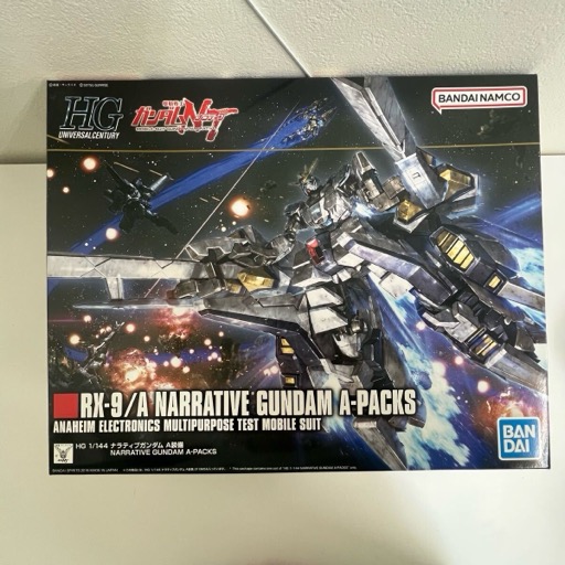 バンダイ HGUC RX-9 ナラティブガンダム A装備 1_144 プラモデル